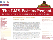 Tablet Screenshot of lms-patriot.org.uk